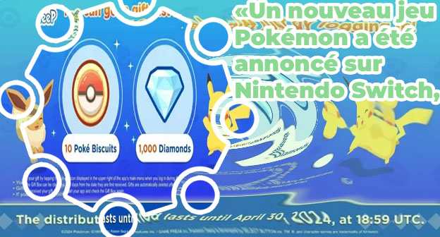 Prochain jeu pokémon 2024