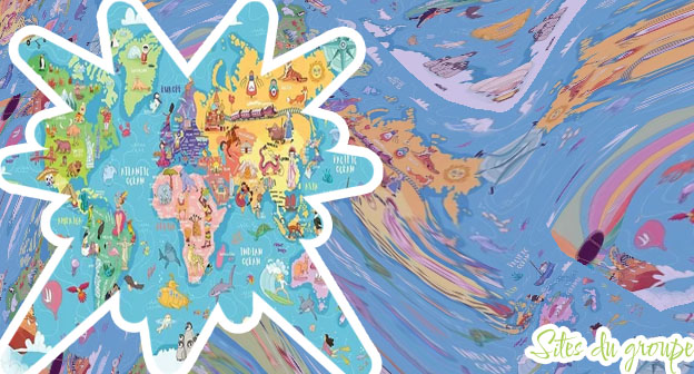 Puzzle adulte carte du monde