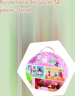 Puzzle janod 54 pièces