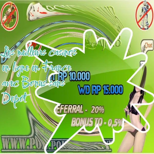 Bonus 20€ sans depot casino
